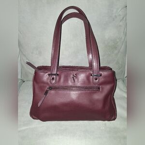 Vera Wang Burgundy Handbag